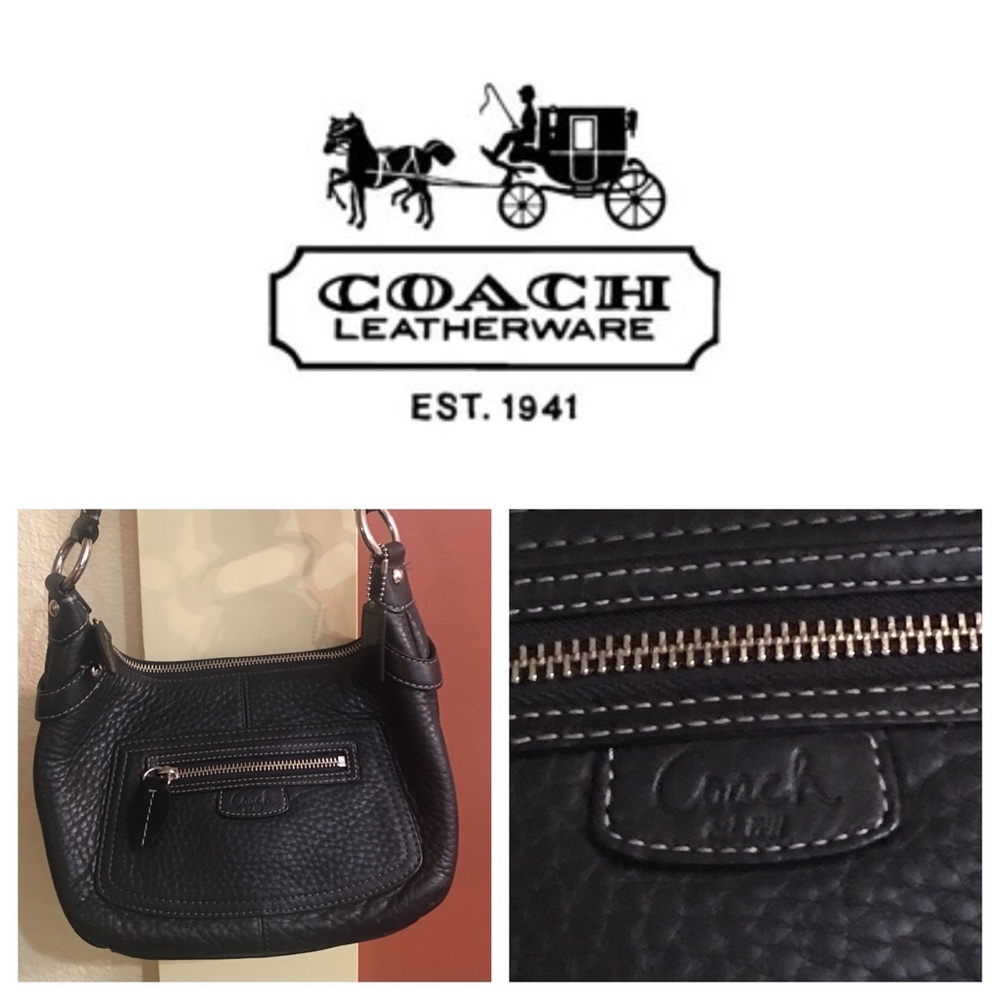 COACH AUTHENTIC petite leather purse/bag,like new!