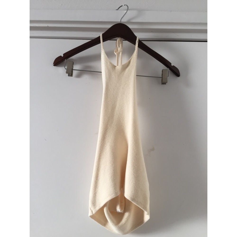 Knit Halter Crop Top
