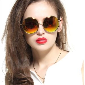 Circle sun glasses