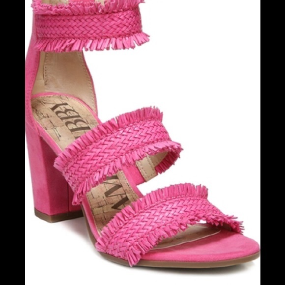 Sam & Libby Esther Block Heel Sandals, Size 8 - Picture 2 of 8