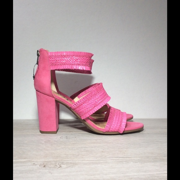 Sam & Libby Esther Block Heel Sandals, Size 8 - Picture 5 of 8