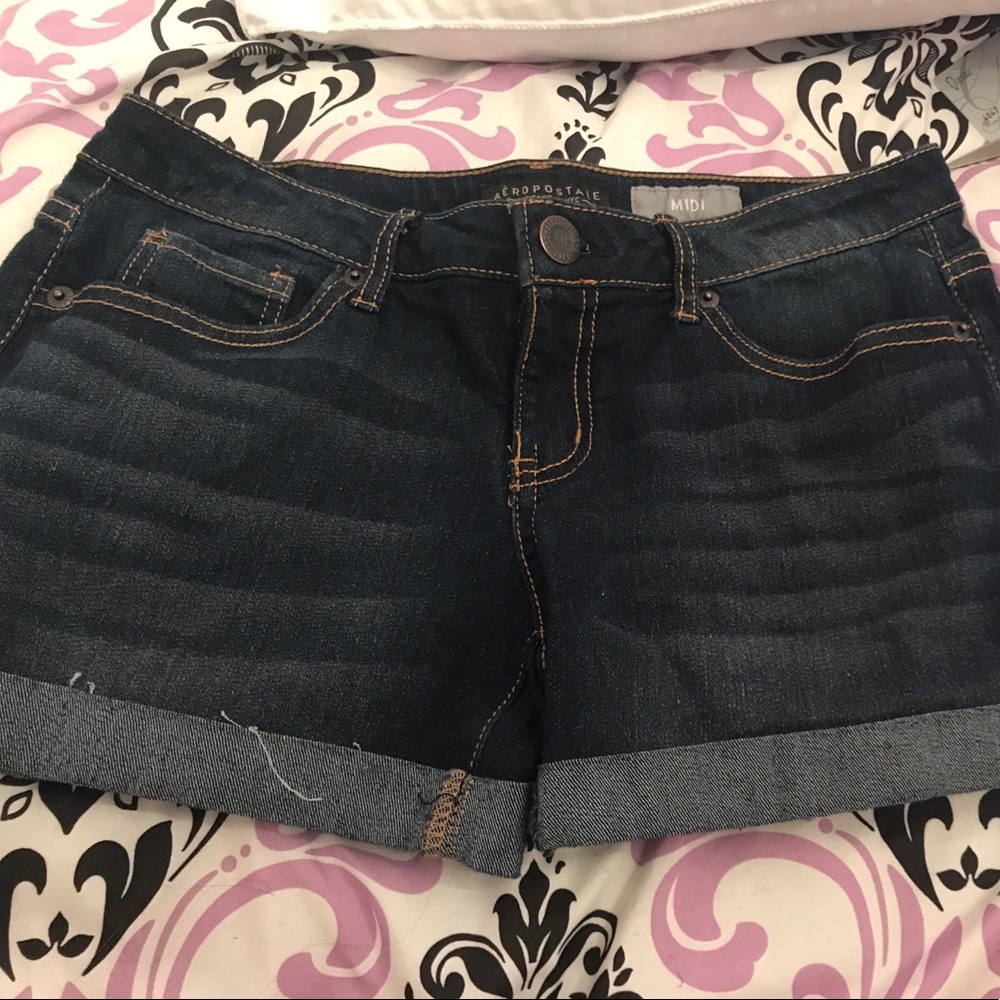 MIDI Jean shorts