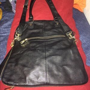 Black Steve Madden oversized purse