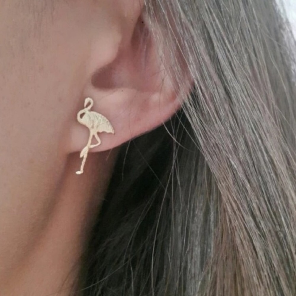 Flamingo Earrings - Picture 4 of 4