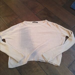 brandy melville pink sweater