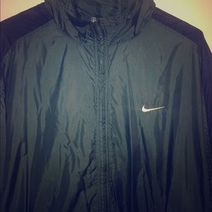 Vintage Nike Windbreaker, Green and Navy