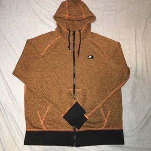 Nike AW77 French terry zip up hoodie