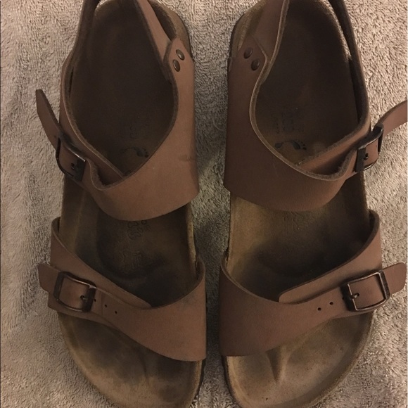 womens birkenstock sandals with ankle strap