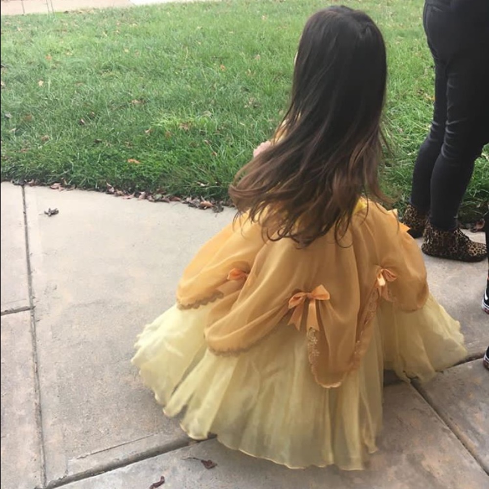 Handmade Beauty and the Beast Princess Belle dress