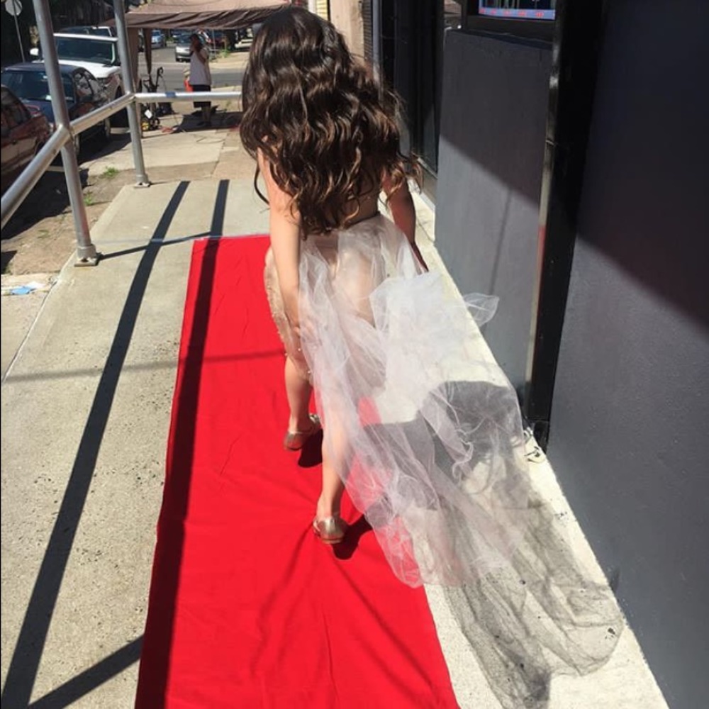 Pre-K custom prom dress