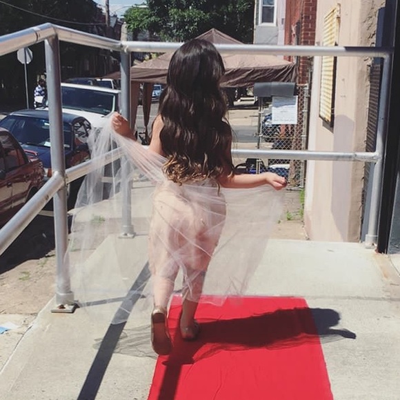 Pre-K custom prom dress - Picture 2 of 4