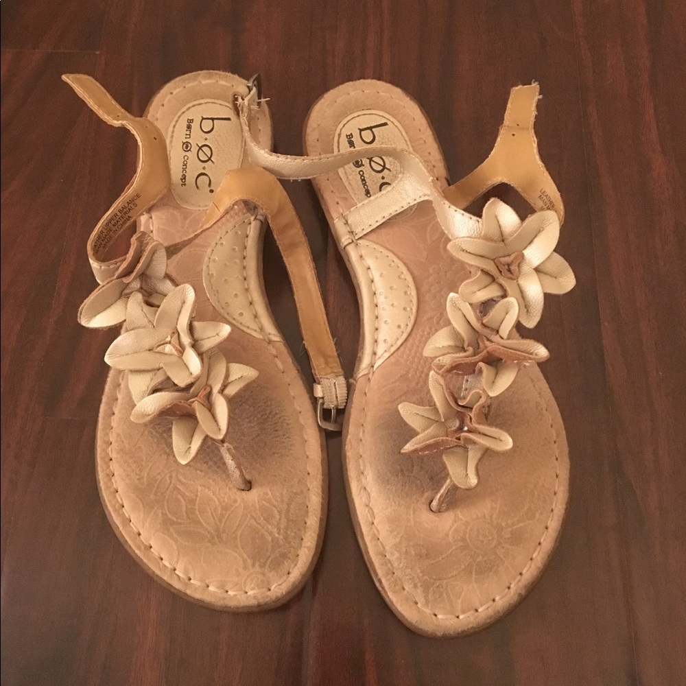 Nude sandals