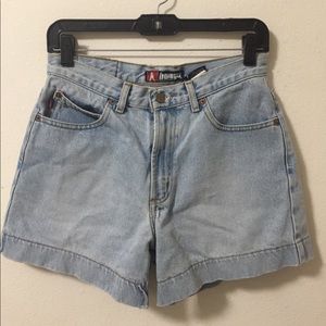 High wasted shorts