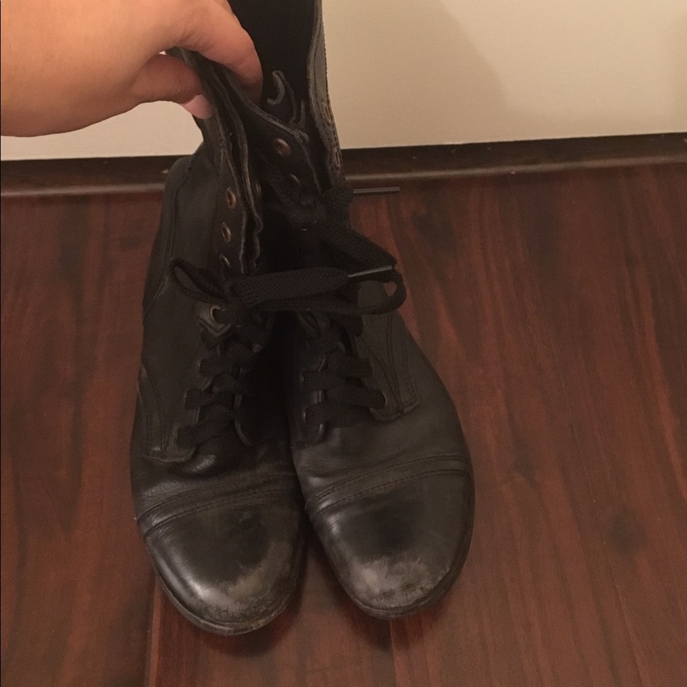 Steve Madden Troopa Combat Boots