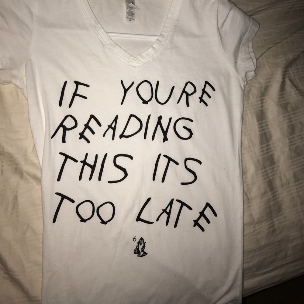 Drake "If You're Reading This It's Too Late" VNeck