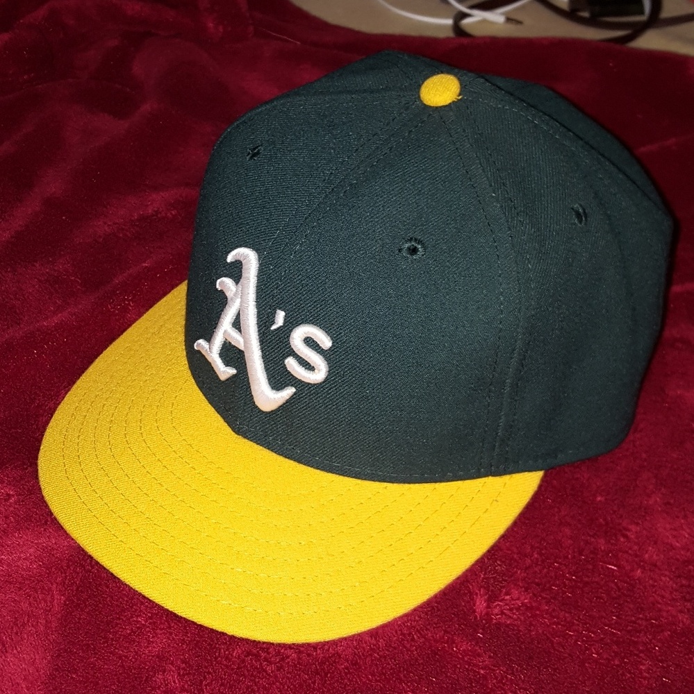 Oakland A's Fitted New Era Hat 7 3/4