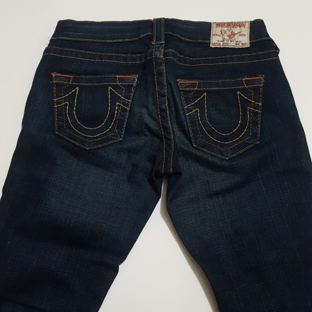 Y2K Low Rise True Religion brand jeans (size: 25)