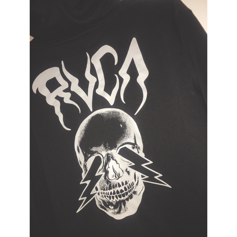 RVCA Skull Hoodie