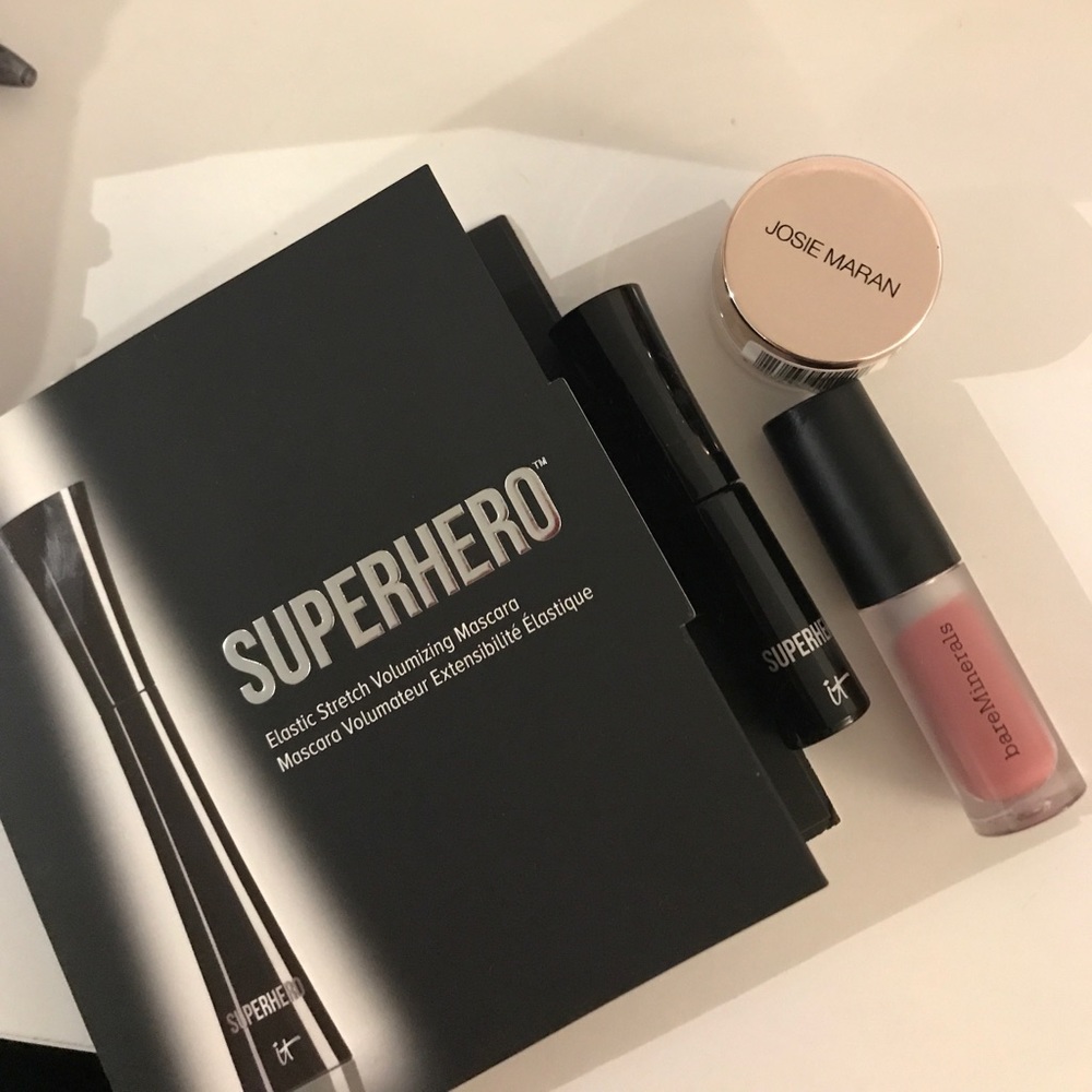 IT COSMETICS BARE MINERALS JOSIE mascara lipstick