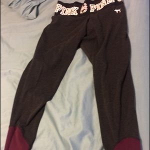 Pink leggings size small