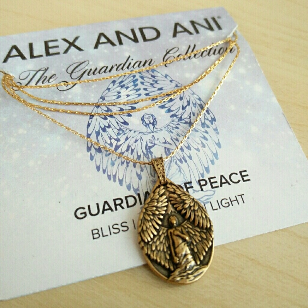 Alex and Ani Guardian of Peace Expandable Necklace