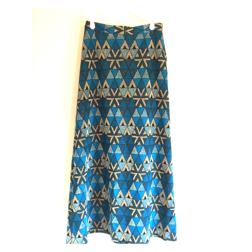 Vintage 1970s Retro Maxi Skirt