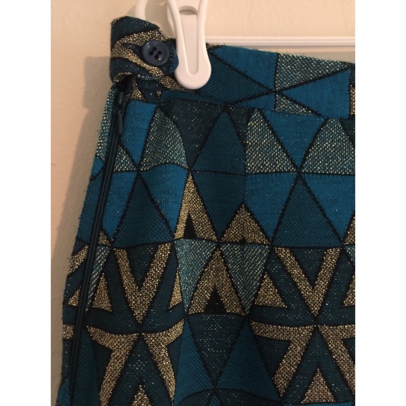 Vintage 1970s Retro Maxi Skirt - Picture 3 of 4