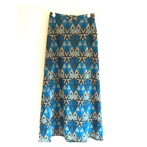 Vintage 1970s Retro Maxi Skirt