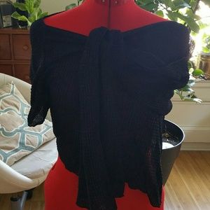 Yohji Yamamoto Noir origami top