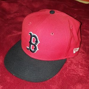 Boston Red Sox New Era Fitted Hat 7 5/8