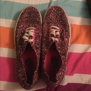 Paint Splattered Vans Shoes