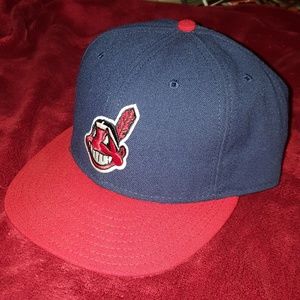 Cleveland Indians Fitted Hat by New Era 7 3/4