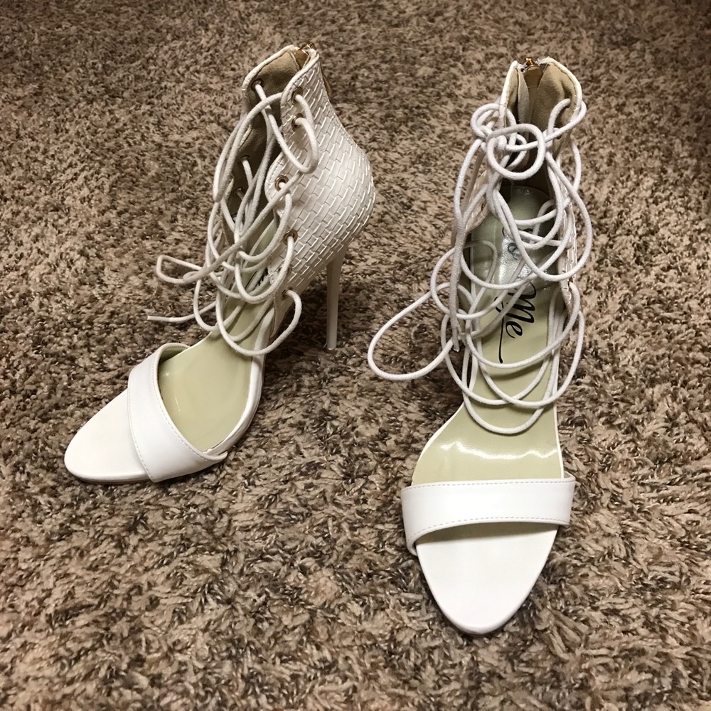 Lolashoetique lace up heels
