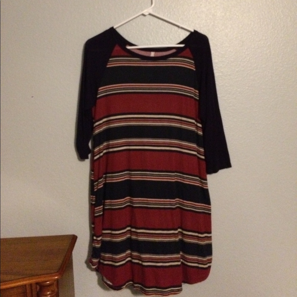 Striped T-Shirt Dress