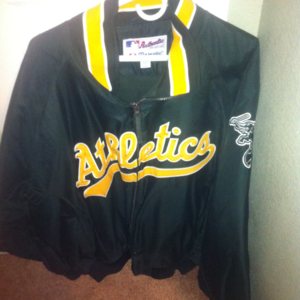 Oakland Athletics Majestic Dugout Jacket