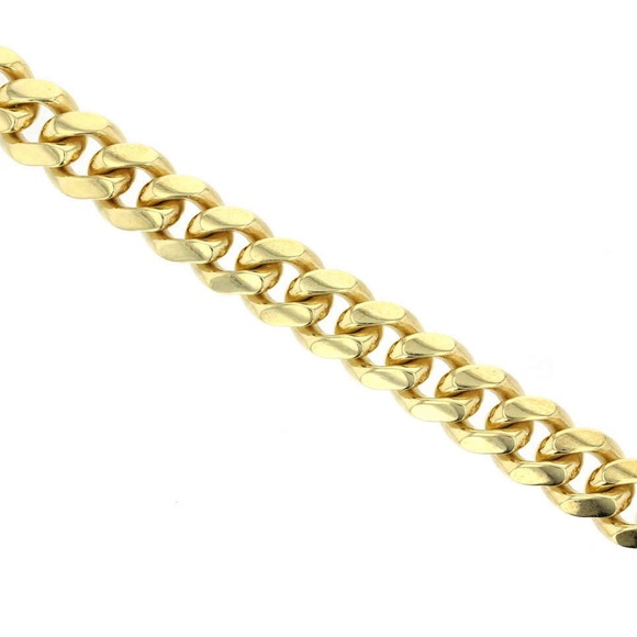 Silver Miami Cuban Link Bracelet 79 GRAMS - Picture 2 of 3