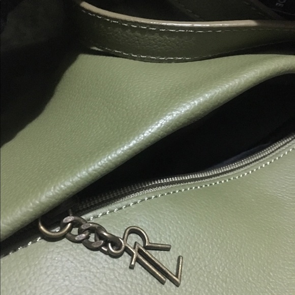 New large Rachel Zoe green olive handbag - Picture 8 of 8
