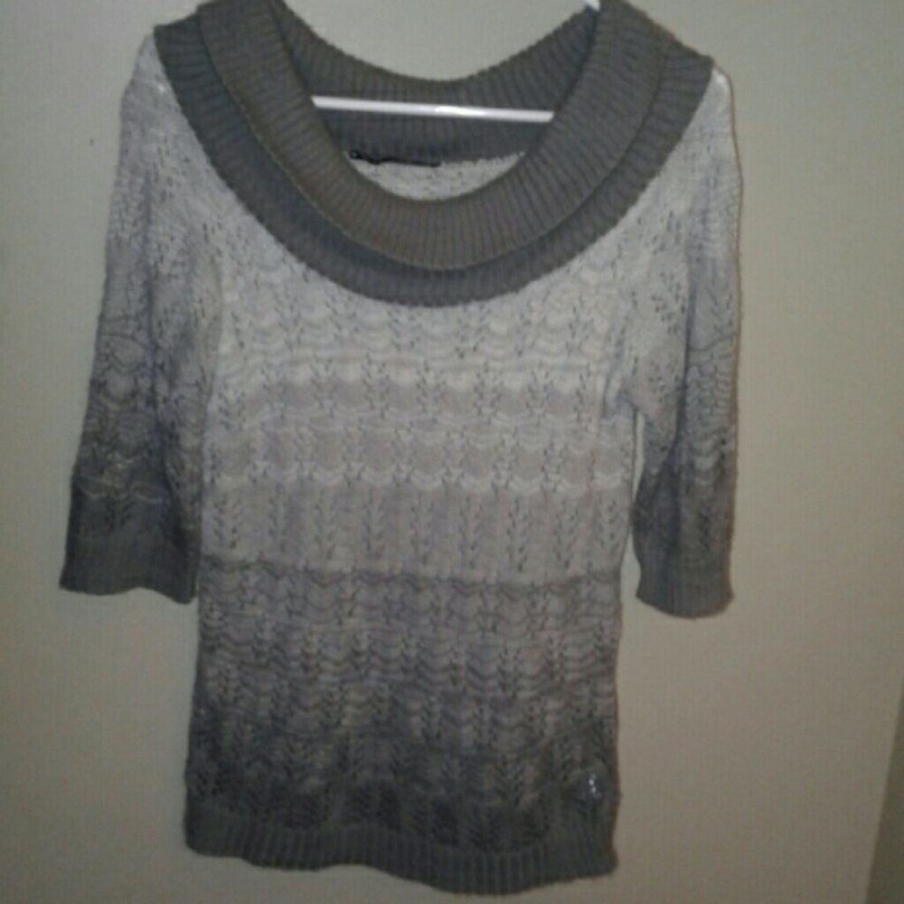 Multi grey Maurices light sweater