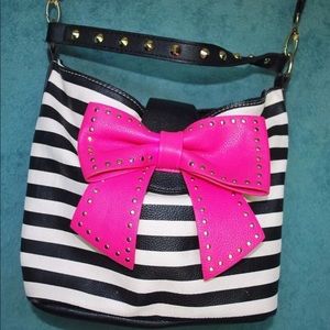Betsey Johnson tote/Satchel purse