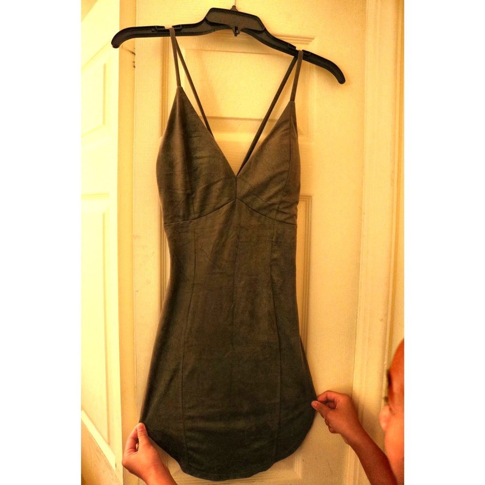 Cross back Mini Dress