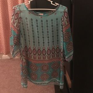 Boutique Sheer Tunic