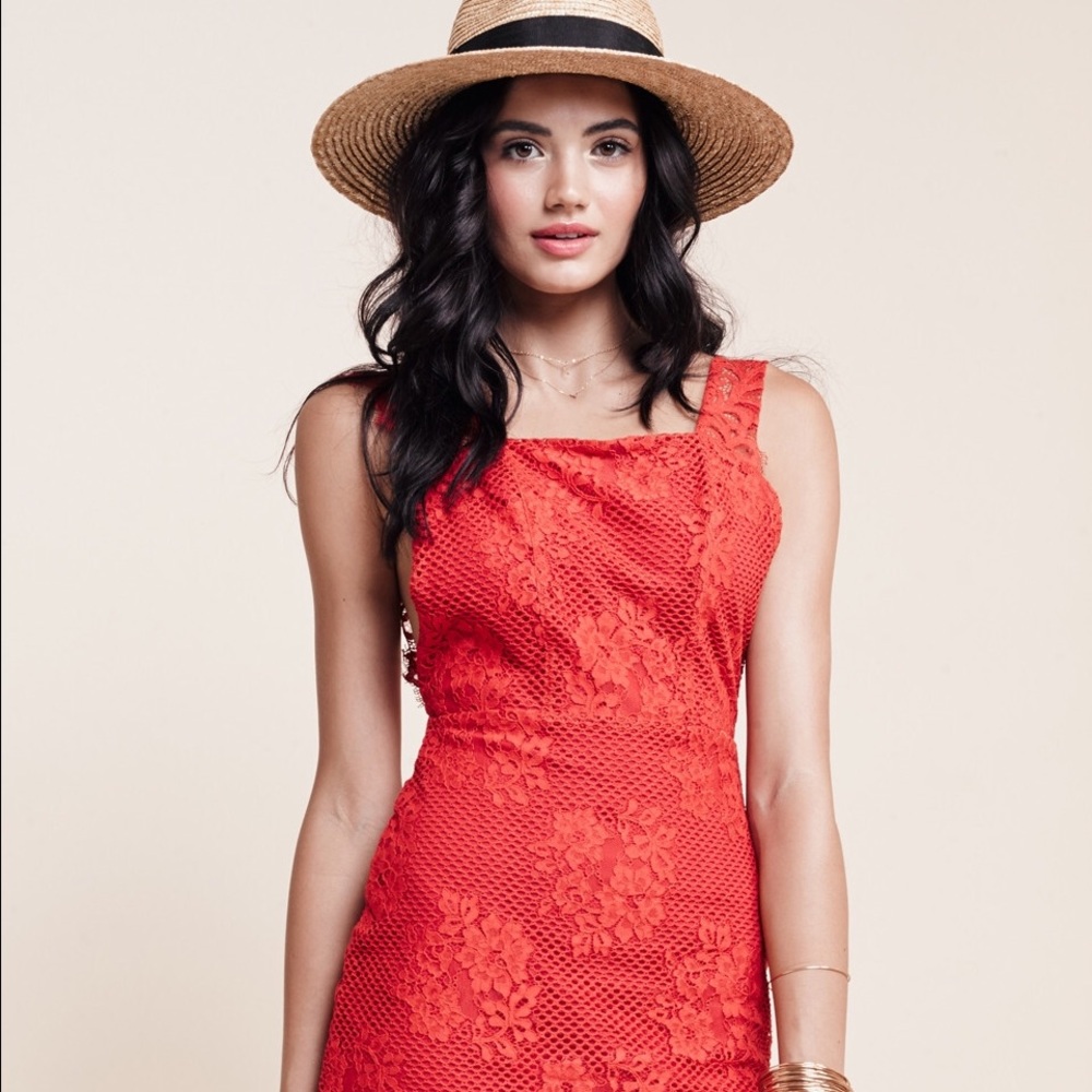 🎉HP🎉 NWOT For Love and Lemons Lace Dress - XS