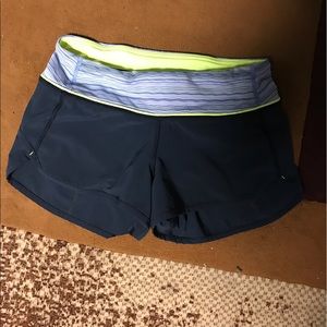 Lululemon speed shorts size 2