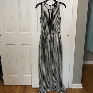 White House Black Market 2 Striped Maxi Dress