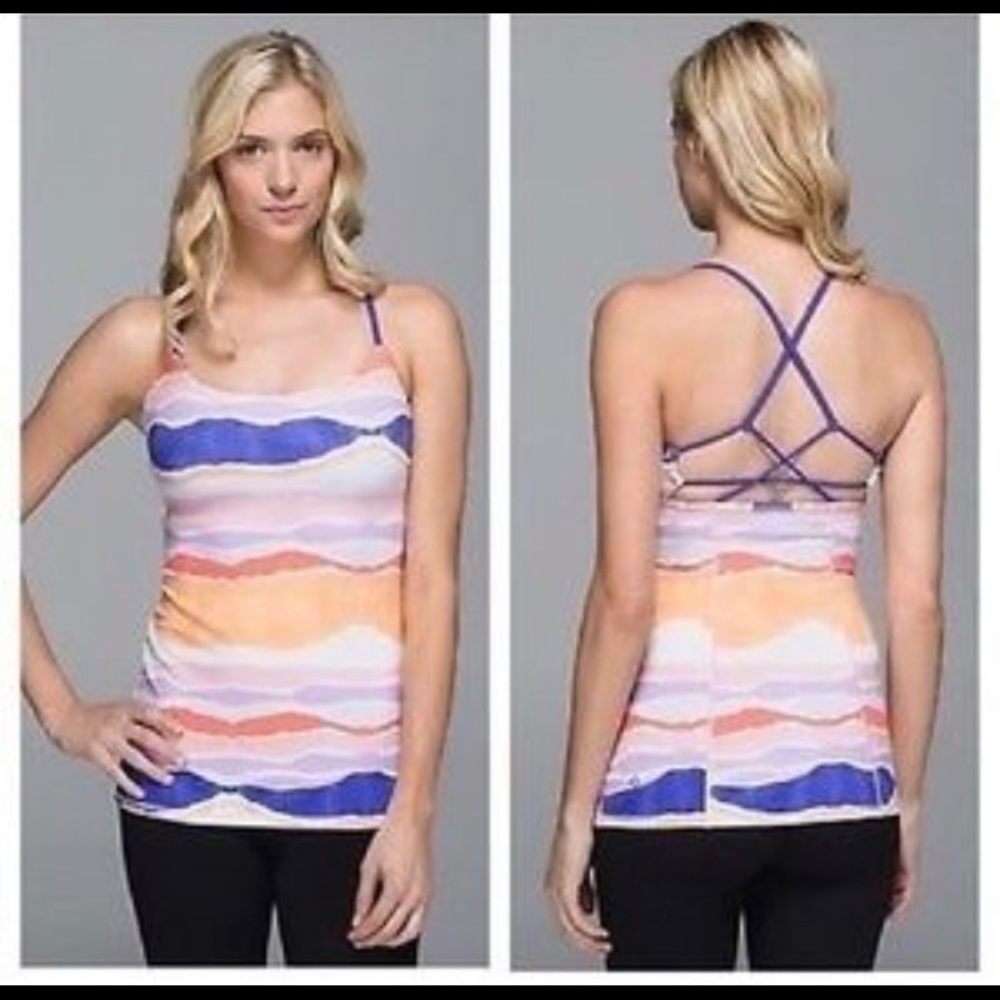 Lululemon Dancing Warrior Tank, NWT, Size 6