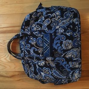 Blue Vera Bradley Laptop Bag