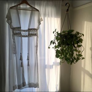 Romantic floor length kimono