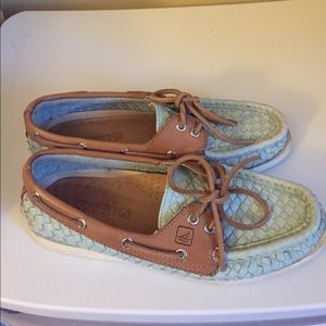 Woven Sperry Top-sider