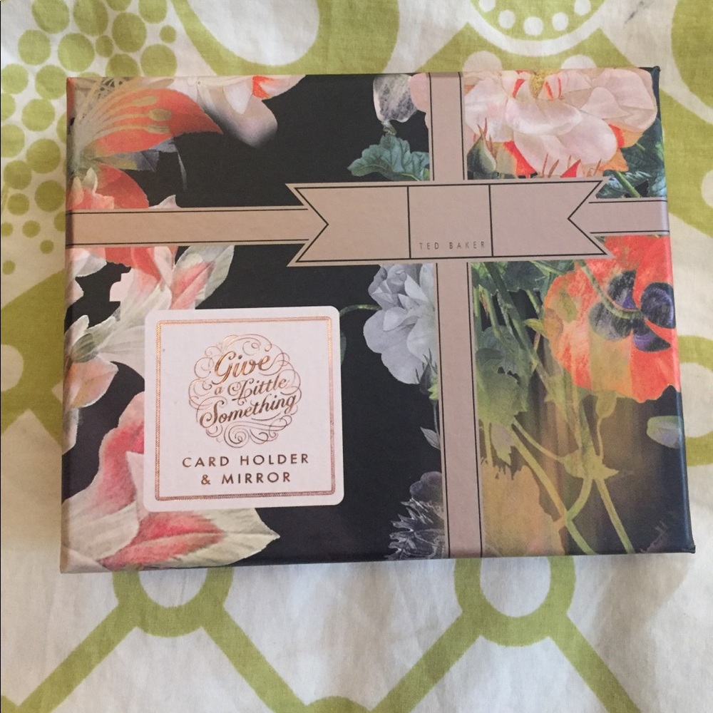 Ted Baker Card Holder & Mirror