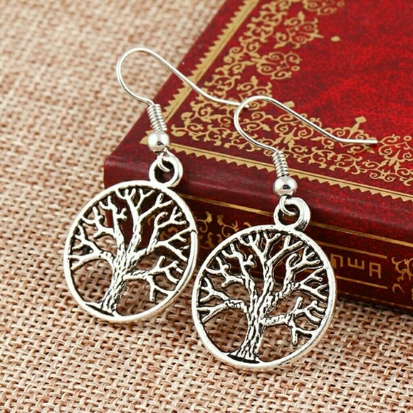 Tree of Life Earrings - Picture 1 of 1